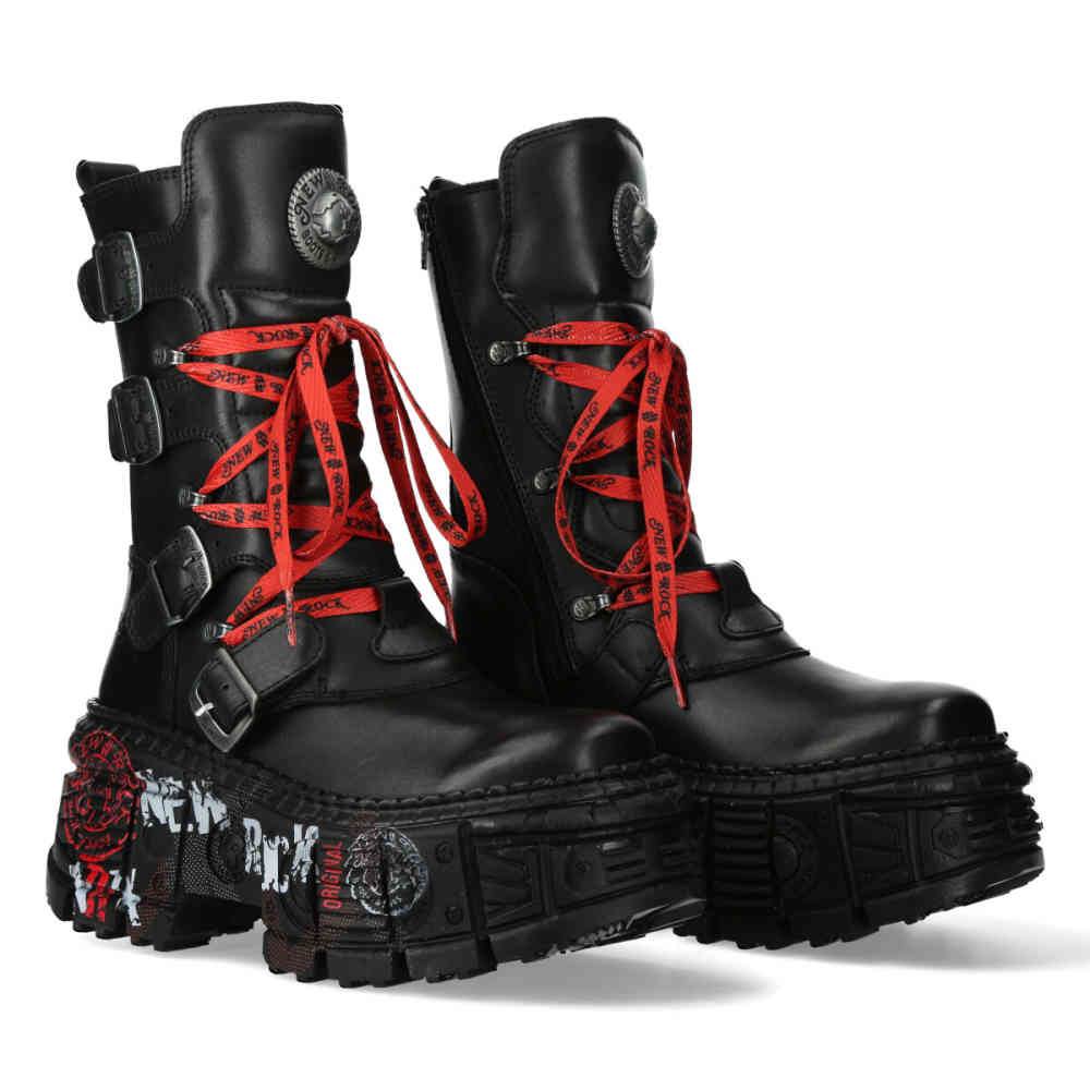 New Rock - MWALL028BC1 Bottes de plateforme - Noir Product image
